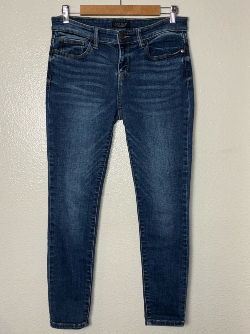 Judy Blue Bristol Sienna Handsand Skinny Jeans Medium Wash Woman's 9 JB82106MD - Picture 4 of 16